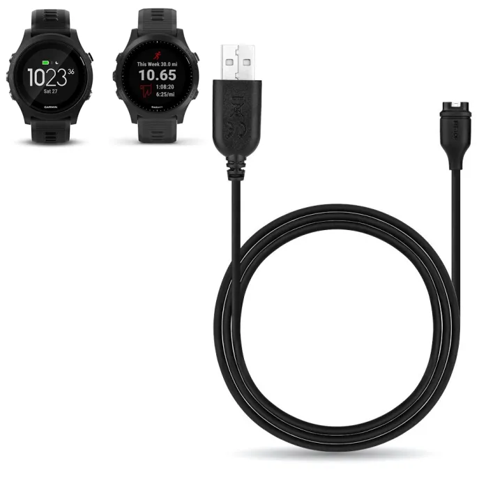 สายชาร์จ USB สำหรับ Garmin Forerunner 945 935 245 245M 45 45S Lazada