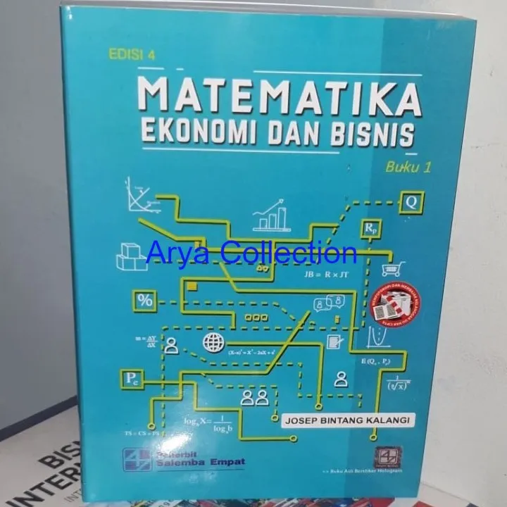 BUKU -Matematika Ekonomi Dan Bisnis (e4) Buku 1 Josep Bintang Kalangi ...