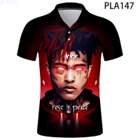 【high quality】  3d Printed Summer Xxxtentacion Hombre Camisas De Polo Harajuku Men Casual Fashion Short Sleeve Streetwear Shirts Cool Ropa