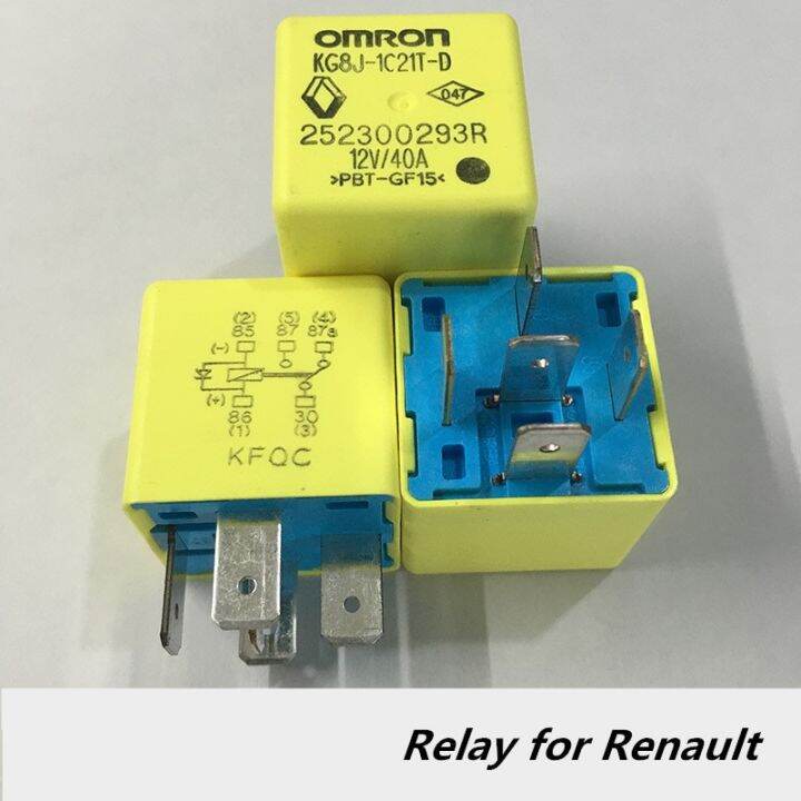 Auto Relay 12v 40a 5p Omron Relay For Renault Lazada PH