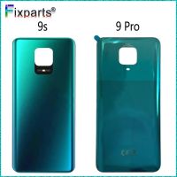 New Cover Best For Xiaomi Redmi Note 9s Battery Cover Back Glass Panel Rear Housing For Redmi Note 9 Pro Back Battery Cover Door