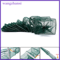 Wangzhansi Rantian ที่จับปูอวนจับปลาไนลอนพับได้3.5เมตรตาข่ายดักปลาปลาไหลเหยื่อล่อกุ้งอวน