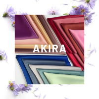 AKIRA‼?? เนื้อมันเงา สวยหรู พริ้ว ??? ใช้ตัดชุด ทำ พร๊อพ ม่าน ปู ปิคนิค โต๊ะ ได้หมด?? ร้านผ้าส่งตรง ?