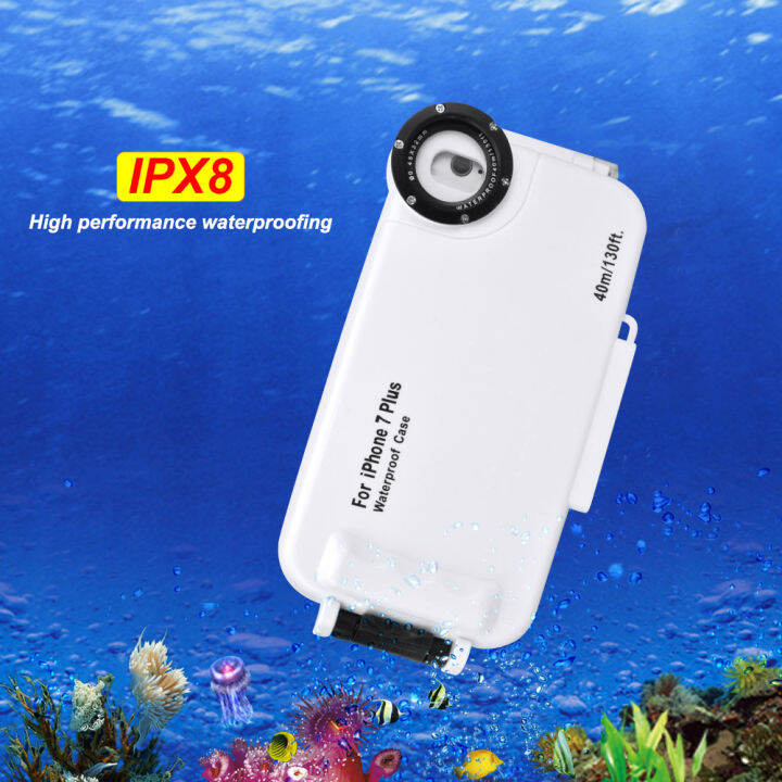 Seafrogs Ring Light 1200lm Diving Flashlight Led Underwater Lights 40m
