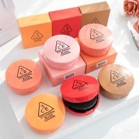 Korea 3ce air cushion blush vitality orange color repair capacity juice mango color moisturizing liquid blush natural nude makeup