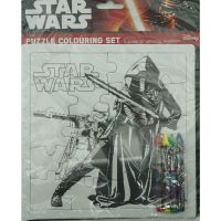 Just im Time ! &amp;gt;&amp;gt;&amp;gt; หนังสือ Star Wars Puzzle Colouring Set : 8595593810201