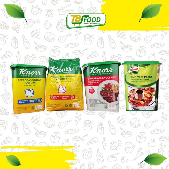 Knorr Chicken Seasoning Powder Bumbu Rasa Ayam 1kg Pack Demiglace