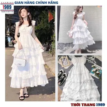 Chân váy dài nhiều tầng chân váy công sở vải voan nhũ sang trọng trẻ trung   CV5 tầng nhũ  Shopee Việt Nam