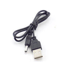 3.5มม. Micro USB สายชาร์จ DC อะแดปเตอร์จ่ายไฟไฟฉายสำหรับหัวโคมไฟไฟฉาย18650แบตเตอรี่ชาร์จไฟได้