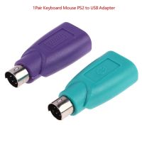 1 pasang Keyboard Mouse PS2 ke USB Adapter Converter untuk usb Keyboard Mouse