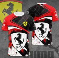 xzx180305  F1  Scuderia Ferrari2023 Signature 3D T-Shirt 61