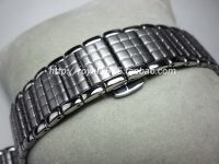 fashion Wristband High Quality Silver 18mm Solid Stainless Steel Brand Watchbands Strap Bracelet For Men Watches Replacement
