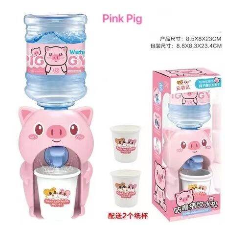 Pretend Play Mini Water Dispenser for Juice Milk cup Drinking Fountain ...