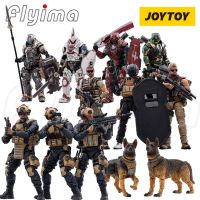 (4ชิ้น/เซ็ต) JOYTOY 1/18หุ่นฟิกเกอร์เหล็ก01St ชุดสะสมกองทัพ Gratis Ongkir ของเล่นโมเดล