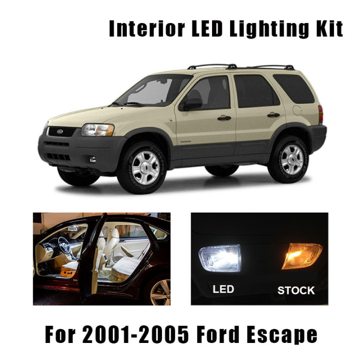 12-bulbs-white-interior-led-car-courtesy-cargo-light-kit-fit-for-2001-2002-2003-2004-2005-ford-escape-map-dome-license-lamp