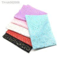 ✺☎ 1m/lot Golden Star Tulle Fabric Wide 150cm Glitter Star Tulle Organza Fabric Wedding Birthday DIY Party Tutu SKirt Fabric