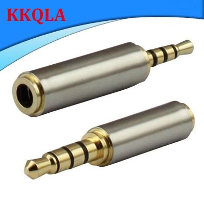 QKKQLA Audio Jack plug 3.5mm male Stereo to 2.5mm female 2.5 male to 3.5 female cable connector Adapter Converter Headphone