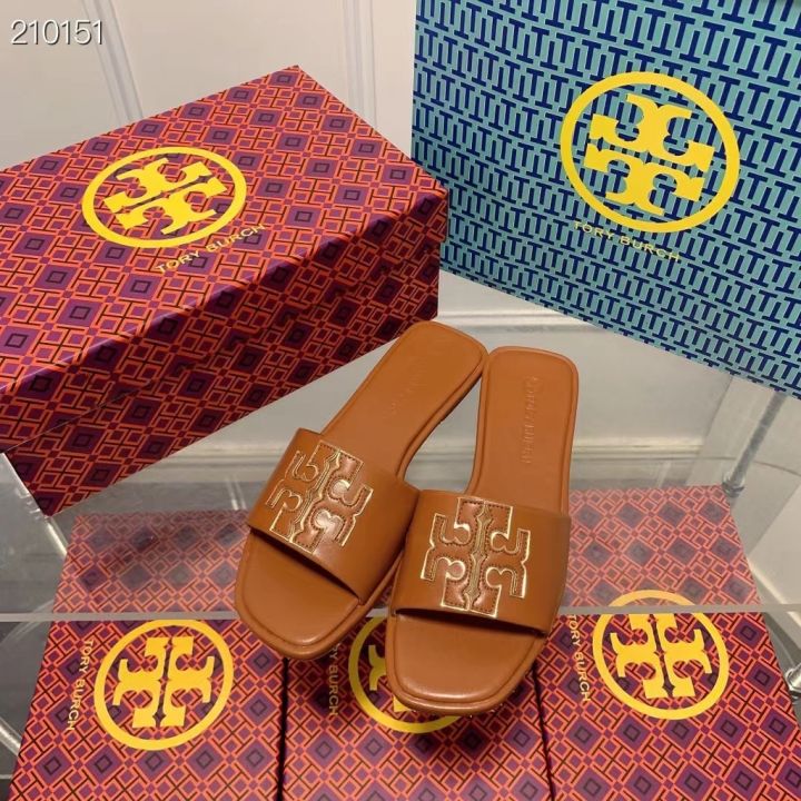 2023-new-tory-burch-leather-casual-slippers