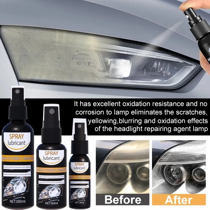 Car Renewal Polish And Maintenance Liquid Kit Car Headlight