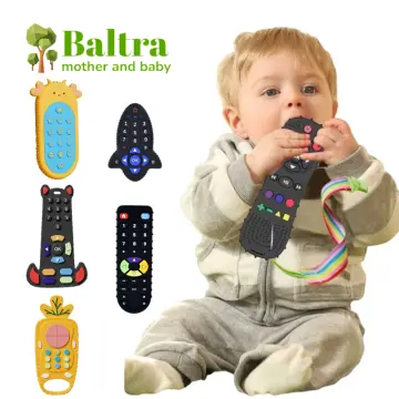 Fake tv remote for hot sale baby