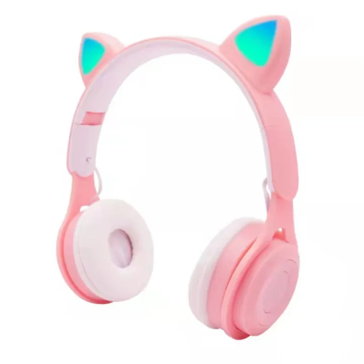 #15 Original Earphone Cat Ear Headphone Bluetooth 5.0 LED Adjustable ...