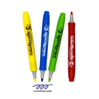 โปรดีล คุ้มค่า Art ปากกาเขียนตกแต่ง DECORITE ขนาด 1.0 มม.ชุด 4 ด้าม (สีเหลือง,น้ำเงิน,เขียวอ่อน,แดง) ของพร้อมส่ง ปากกา เมจิก ปากกา ไฮ ไล ท์ ปากกาหมึกซึม ปากกา ไวท์ บอร์ด