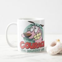 COURAGE THE COWARDLY DOG แก้วกาแฟเซรามิค ขนาด 11 ออนซ์