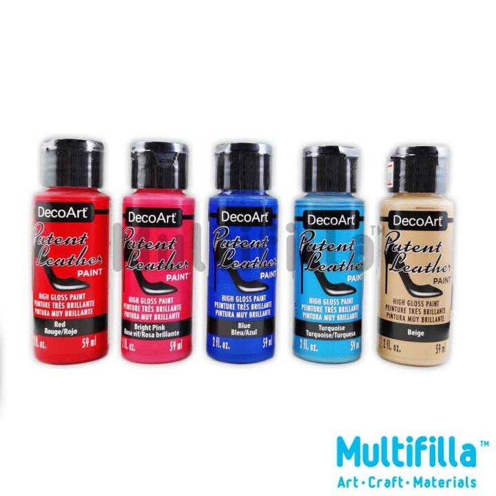 Decoart on sale leather paint