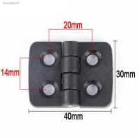 ♂❣ 10pcs Plastic Hinges Nylon Folding Hinge For Electric Box Cabinet Welding Machine Flip Industrial Box Door Bearing Butt Hinge