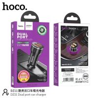 HOCO DZ11 หัวชาร์จรถ 2port USB CAR CHARGE output 3A