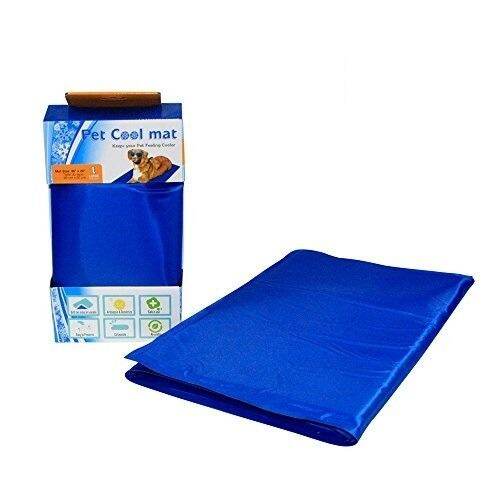 pet-cool-mat-ที่นอนเจลเย็นหมา-แมว-ขนาดl-แผ่นเบาะเจลเย็นรองนอนสำหรับสุนัขตัวใหญ่-ช่วยคลายร้อนสำหรับสุนัข-size-l-90-50cm-ผ้าหุ้มหนากันน้ำซึม-ทำความสะอาดง่าย