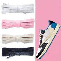 Flat Waxed Cotton Shoelaces Men Women Trend Personality Sneakers Sport Casual Basketball Lightning Barb Shoes Laces Dropship