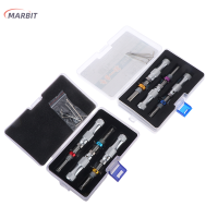 MARBIT เครื่องมือช่างทำกุญแจ3X 7หมุดเครื่องมือท่อสแตนเลส7.0มม. 7.5มม.