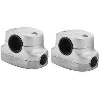 2Pcs Lawn Mower Universal Handle Clamp Fixed Bracket Clamp for 26mm 28mm Trimmer Brush Cutter Tube Mower Parts