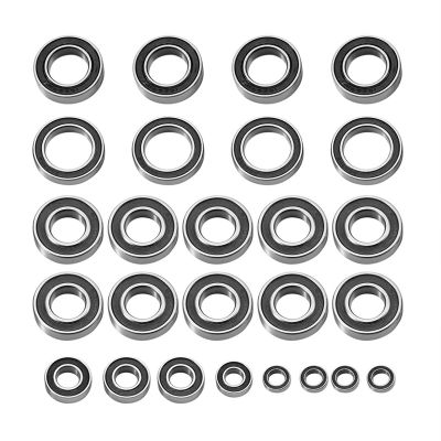26Pcs Sealed Bearing Kit for Arrma 1/5 KRATON 8S Outcast 8S RC Car Upgrade Parts Accessories