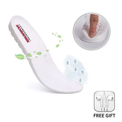 Xiaomi Youpin Shoes Insole Unisex Breathable Non slip Shock Absorbant Sneakers Pad Height increasing Shoe Insole Pads Size 35 44