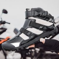 2023 new The new 2022 big yards short racing motorcycle riding shoes four seasons cross-country motorcycle boots boots motorized brigade and equipment