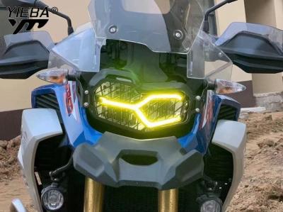 ผู้พิทักษ์ไฟหน้ารถจักรยานยนต์หลอดไฟหน้าฝาครอบป้องกันกระจังหน้าสำหรับ BMW ผจญภัย F850GS F750GS F750 GS 850 2018 2019 2021 2020