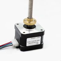 Stepper Motor 42 2เฟส4-Lead มอเตอร์ Nema17 300มม. T8ลวดเชิงเส้น40มม. 1.7A 0.45N M มอเตอร์เสียงรบกวนต่ำ