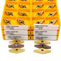 VNMG160404 VNMG160408 US735 UE6020 VP15TF 10Pcs Carbide Turning เครื่องมือ การประมวลผลชิ้นส่วนเครื่องกลึงโลหะ End Milling Cutter