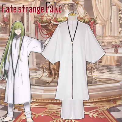 Cool เสื้อโค้ท กางเกงคอสเพลย์ Fate strange Fake Enkidu เหมาะกับปาร์ตี้ฮาโลวีน สําหรับผู้หญิง และผู้ชาย
