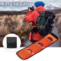 Lens Filter Bag Pouch Housing Portable Up To 82mm 3 Pockets Wallet Carrying Multifunctional Camera Accessories Organizer Storage