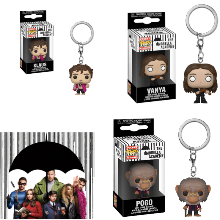 umbrella-academy-pop-the-characters-pogo-klaus-vanya-gifts-keychain-figure