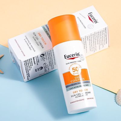 พร้อมส่ง Eucerin sun GEL-CREAM oil control SPF50+ 50ml