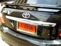 คิ้วท้าย คิ้วฝาท้าย Vios 2007 2008 2009 2010 2011 2012 แบบครอบแปะ สีชุป