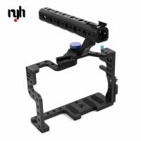 Professional Panasonic GH3 GH4 Protective Housing Case Handle Grip Rugged Cage Combo Set for DSLR Rig Digital Camera