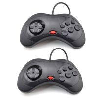 【In Stock】 avk7n0 USB Classic Game Controller Gamepad Joypad สาย Gamepads สำหรับ Sega Saturn ระบบสไตล์สำหรับ PC