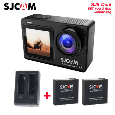 ACTION CAM SJ8  DUAL SCREEN WIFI BLACK พร้อมส่ง