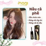 Dầu gội nhuộm tóc thảo dược màu Cafe Nagi Coffee 10 chiết xuất từ thiên