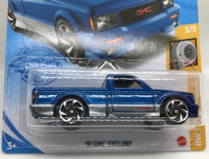 hot-wheels-91-gmc-syclone-สีน้ำเงิน